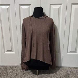 Small Wonderly Brown Cowl Neck Sweater Casual Wear